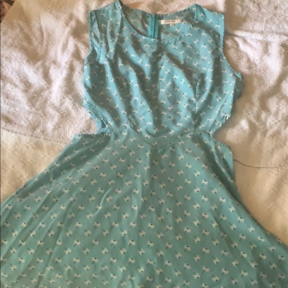 Cute Dress with Cutouts